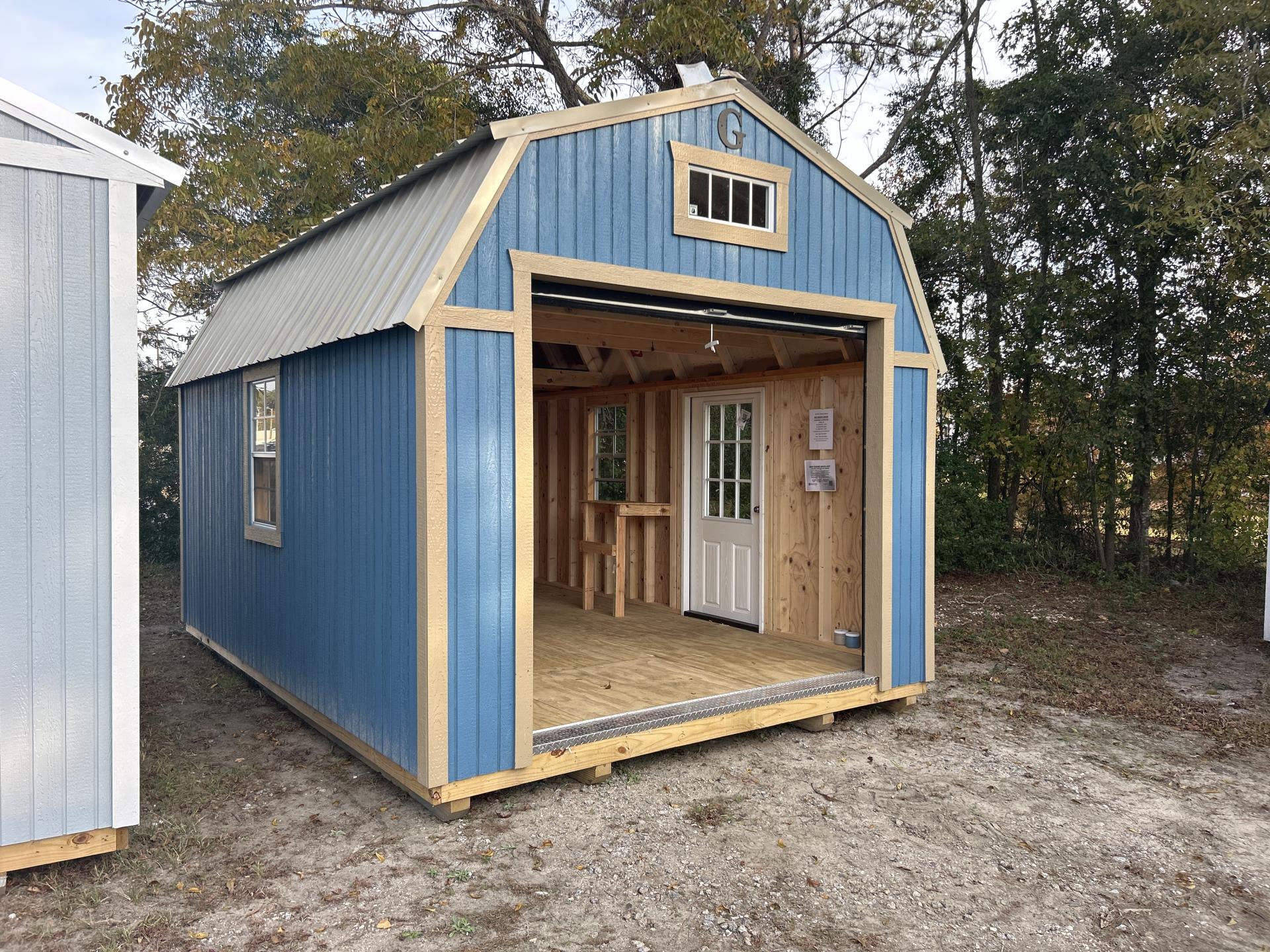 12x16 LOFTED BARN GARAGE