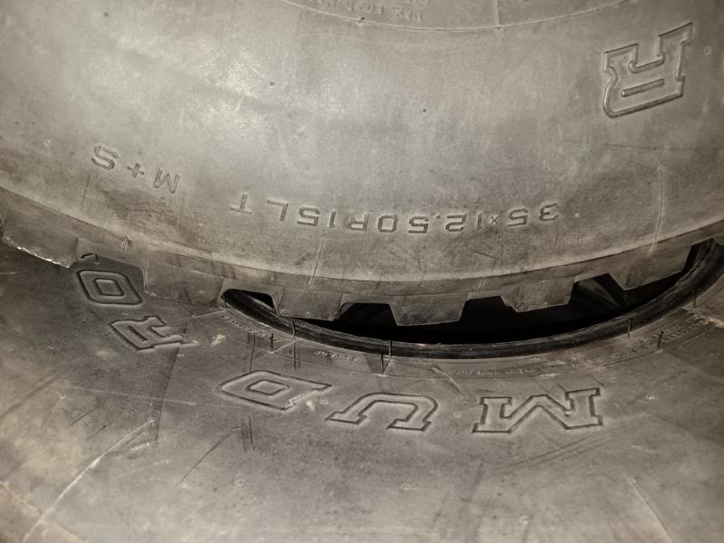 35X12.50R15LT Dunlop Radial Tires Set of 4