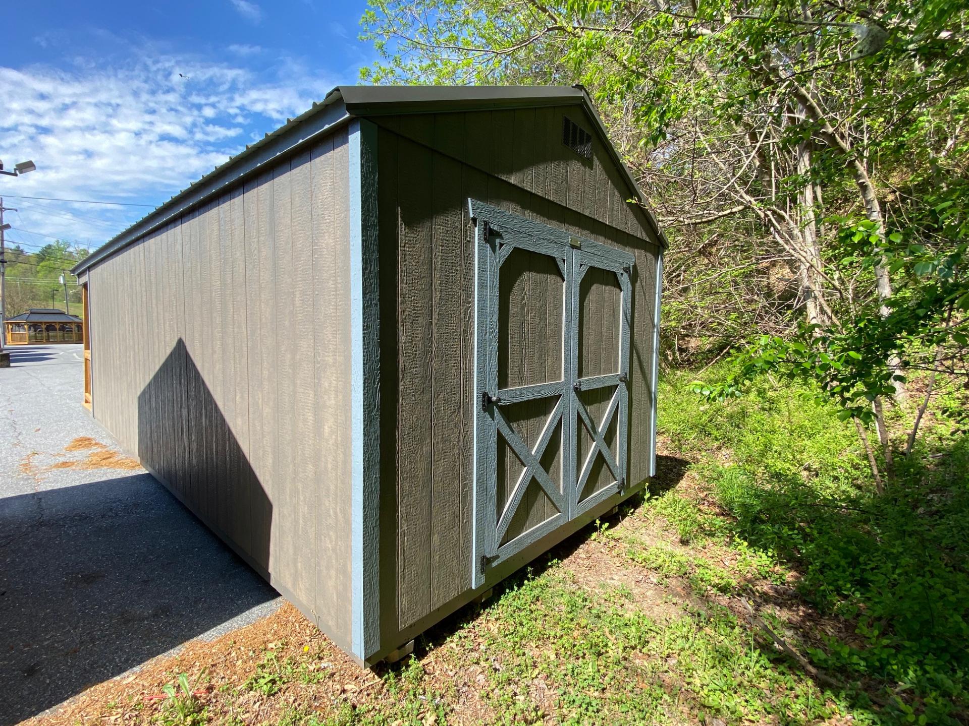 MORGANTON: 12x28 Utility with porch package
