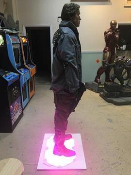 Life Size Terminator Arnold Schwarzenegger Disco Scene