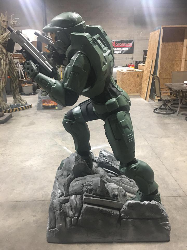 Life Size HALO Master Chief SUPER RARE!!!