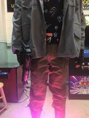 Life Size Terminator Arnold Schwarzenegger Disco Scene