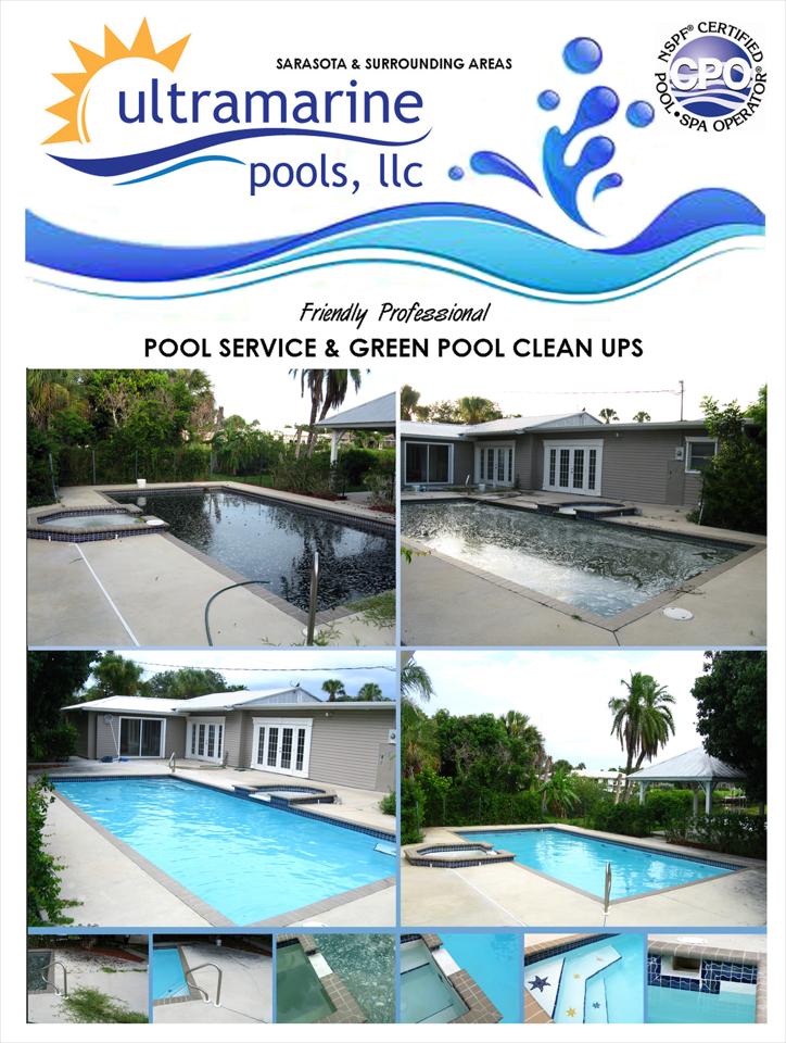 Professional Green Pool Cleanup Services in West Villages, Venice, FL, and surrounding areas.