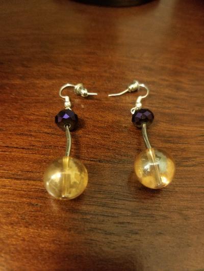 Multicolor Glass Earrings