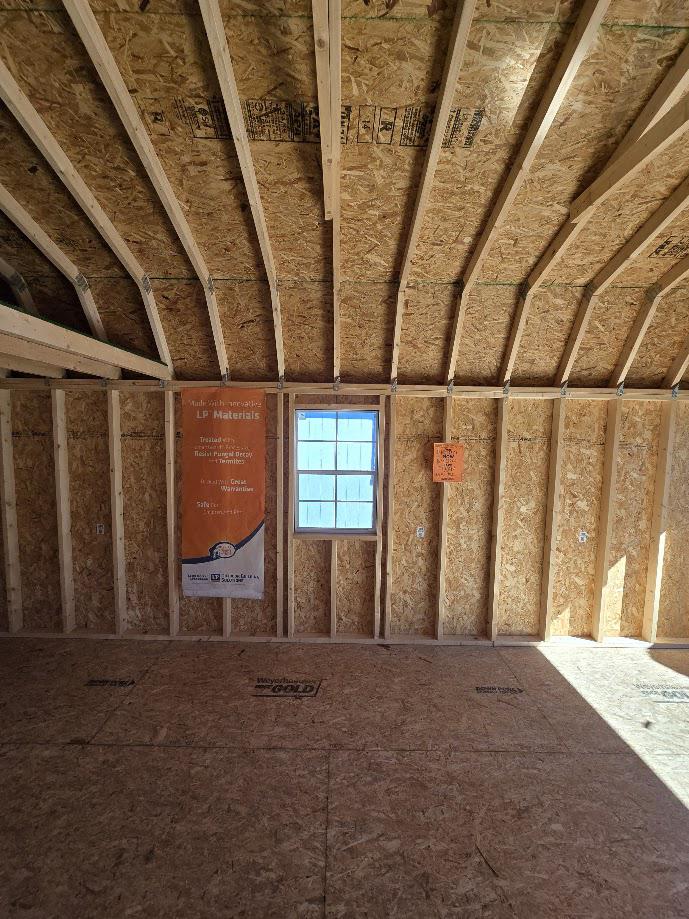 $1,032 OFF this 12x24 Lofted Barn Garage - ONLY $9,291 + tax OR $367 Down and $367/ Month Rent to Own! EVERYONE APPROVED!