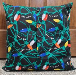 Memory pillow made from Loved Ones Shirts.