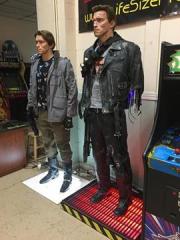 Life Size Terminator Arnold Schwarzenegger Disco Scene