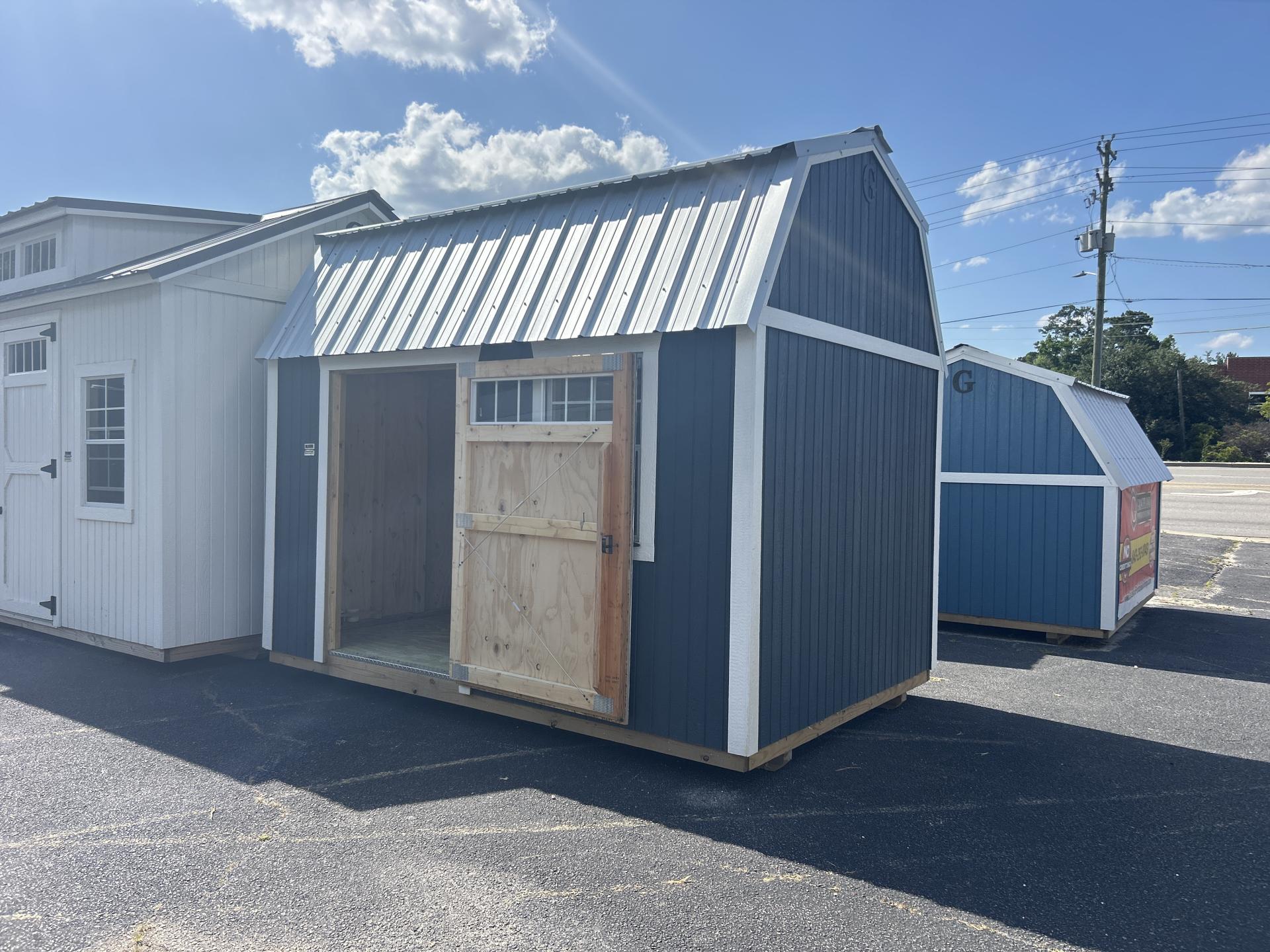 08x12 SIDE LOFTED BARN