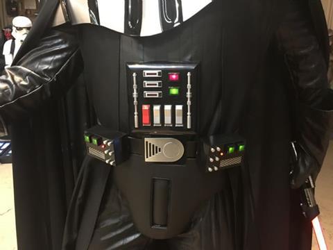 Life Size Star Wars Darth Vader with Lightsaber