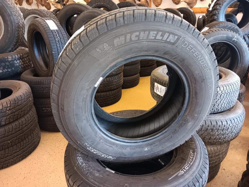 215/75R15 Michelin Defender LTX M/S Tires Set of 4