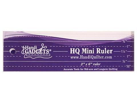 Ruler - HQ Mini Ruler 2"x6"