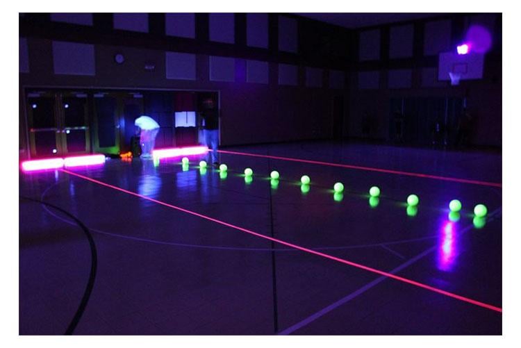 Black Light Dodgeball / Volleyball
