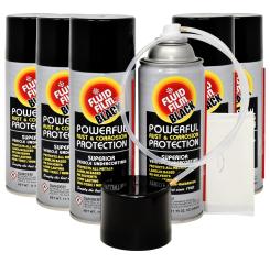 Fluid Film Black/ 12 oz Can