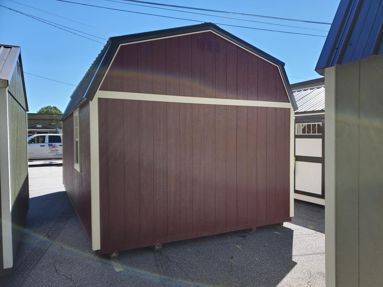 Morganton - 12x20 Lofted Barn Handyman Package W/ Electrical