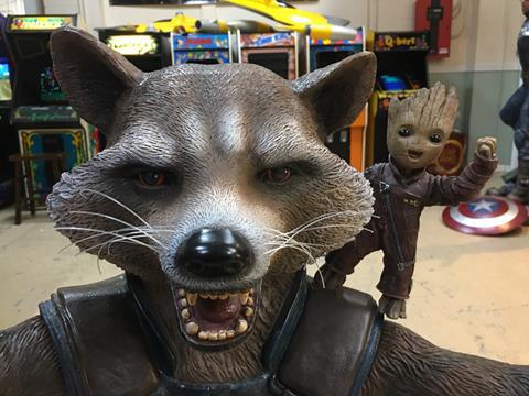 Marvel Guardians of the Galaxy Rocket and Baby Groot