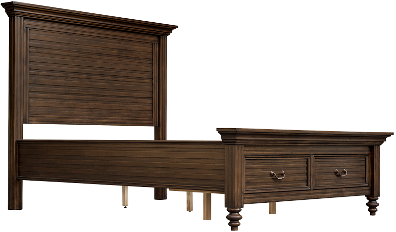 Elk Run Storage Bed Queen