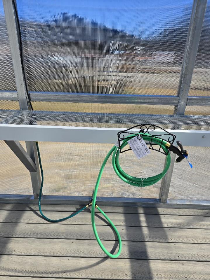 SAVE $117 OFF - ONLY $10,169- 10x20 GREENHOUSE & POTTING SHED - HEAT - WATER / MISTING SYSTEM - TREX FLOOR