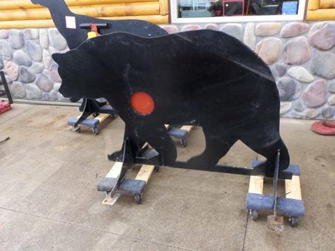1900 Homemade Bear Shooting Target AR500 - Isanti, MN