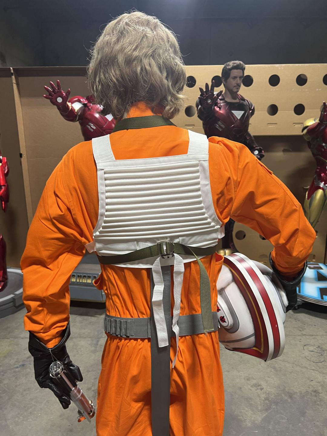 Life Size Star Wars Luke Skywalker X-Wing Fighter Pilot