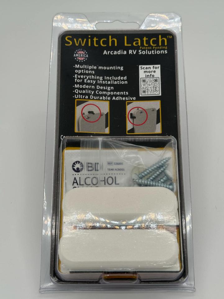 Switch Latch White 2 Pack