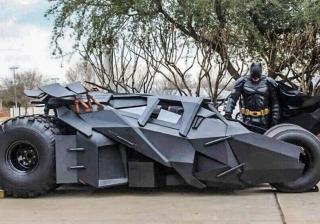 Dark Knight Batman and Batmobile