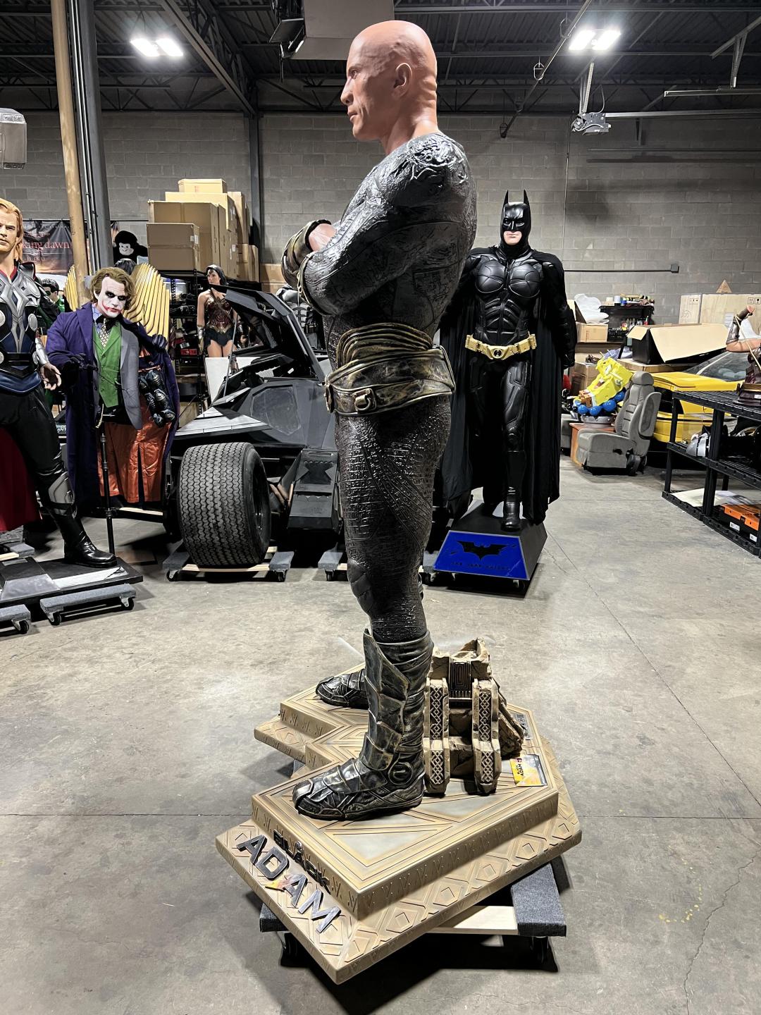 Life Size Black Adam Duane The Rock Johnson