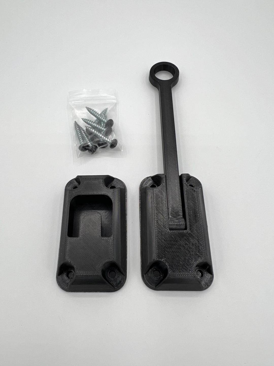 Ring Latch 5" Black