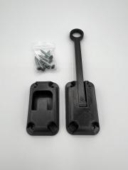 Ring Latch 5" Black
