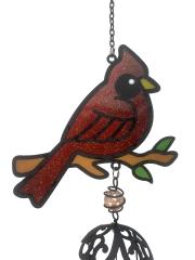 Wind Chime Cardinal 25"