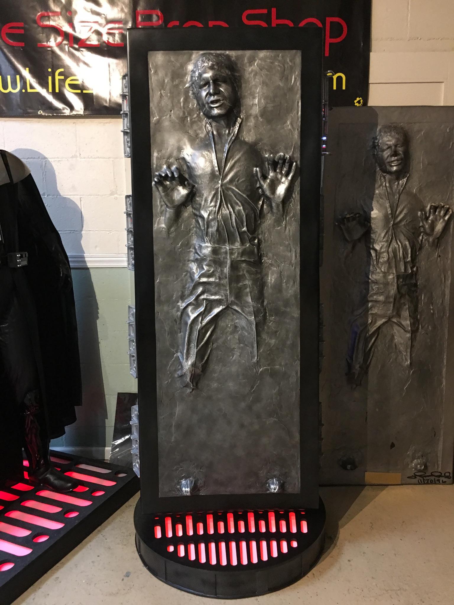 Sideshow han solo shop carbonite