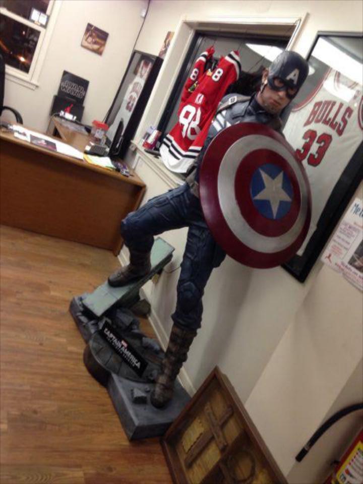Life Size Avengers Captain America Winter Soldier