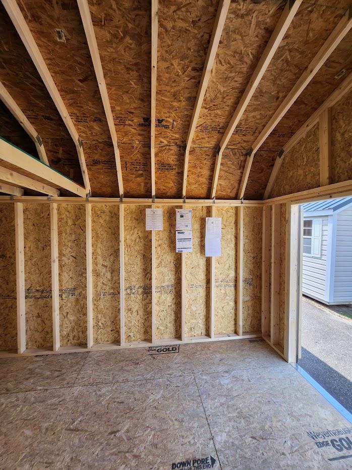 10x12 LOFTED BARN w/DOOR MAGNETS! - $200 DOWN DELIVERS!