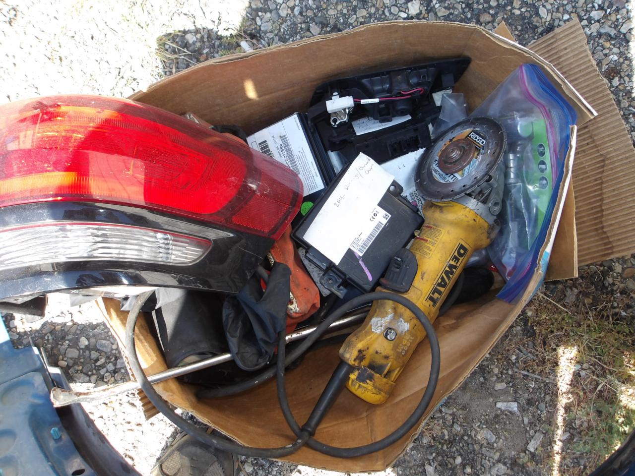 Illinois State Police Seized Dodge Charger Body Parts
