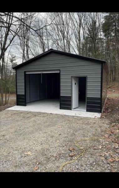 20x31x9 Metal Garage