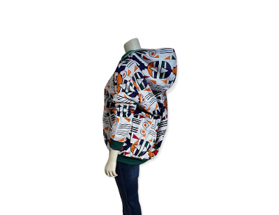 Unisex African Print Bomber Jacket