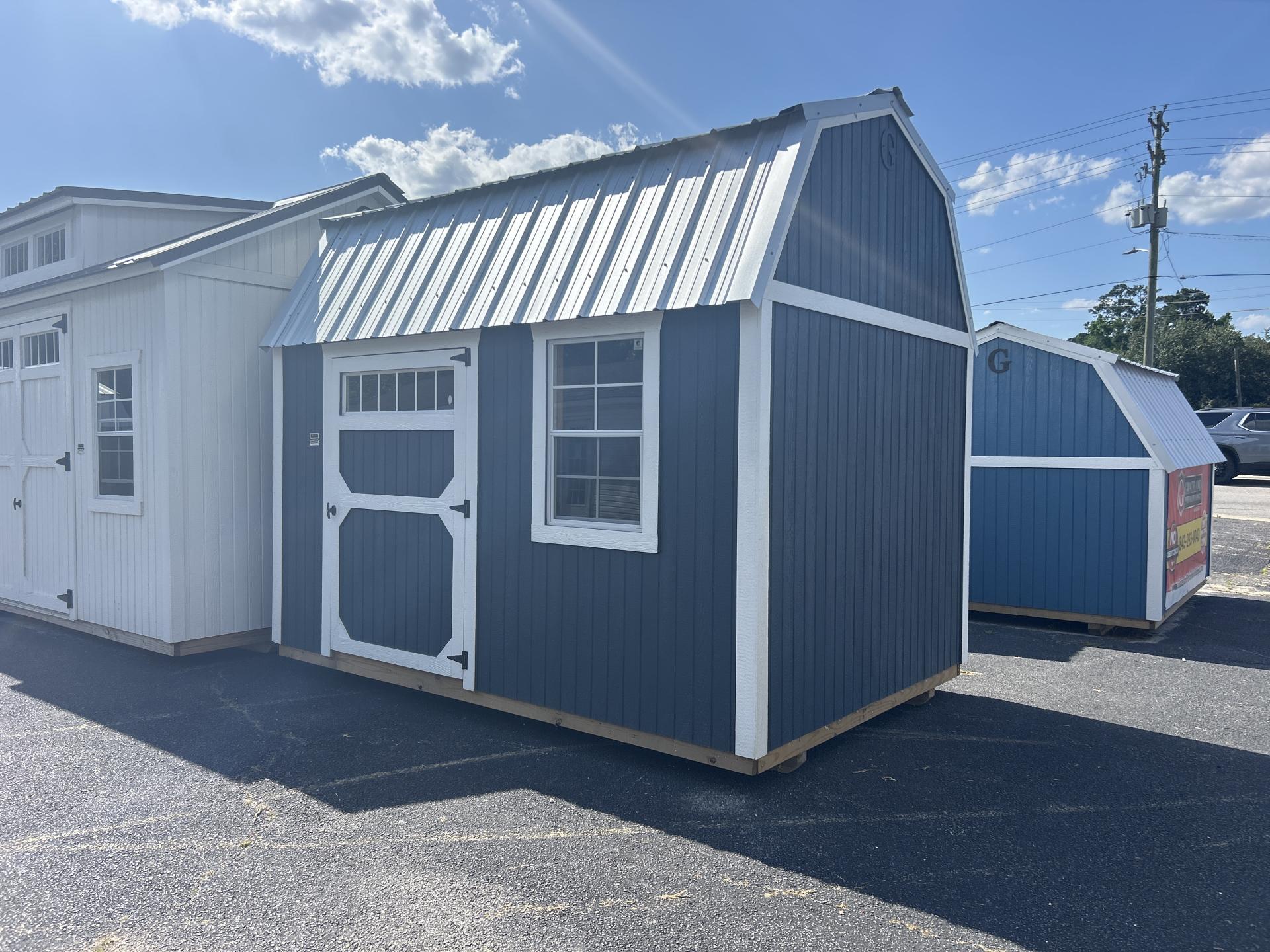 08x12 SIDE LOFTED BARN