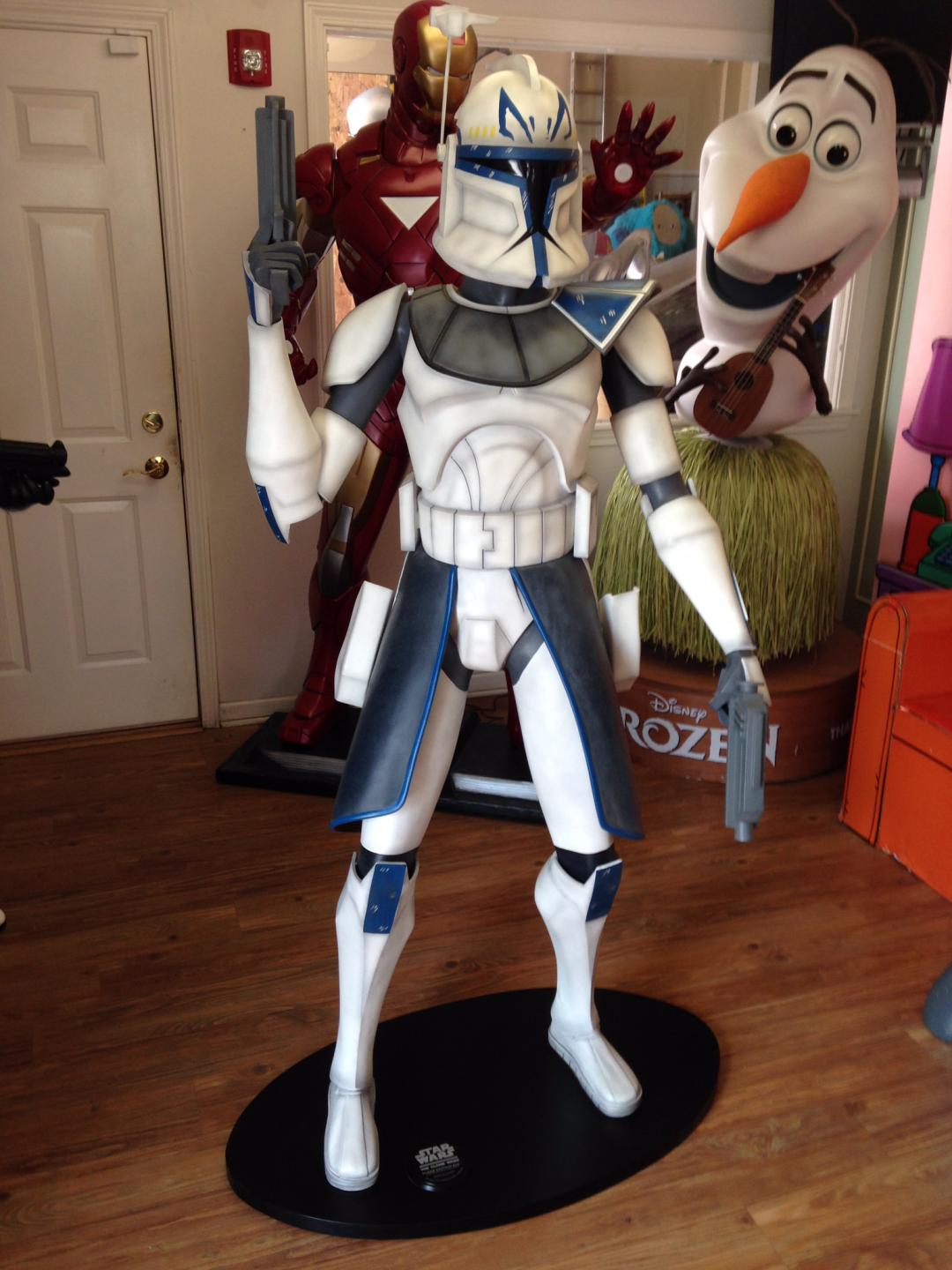 Life size deals clone trooper statue