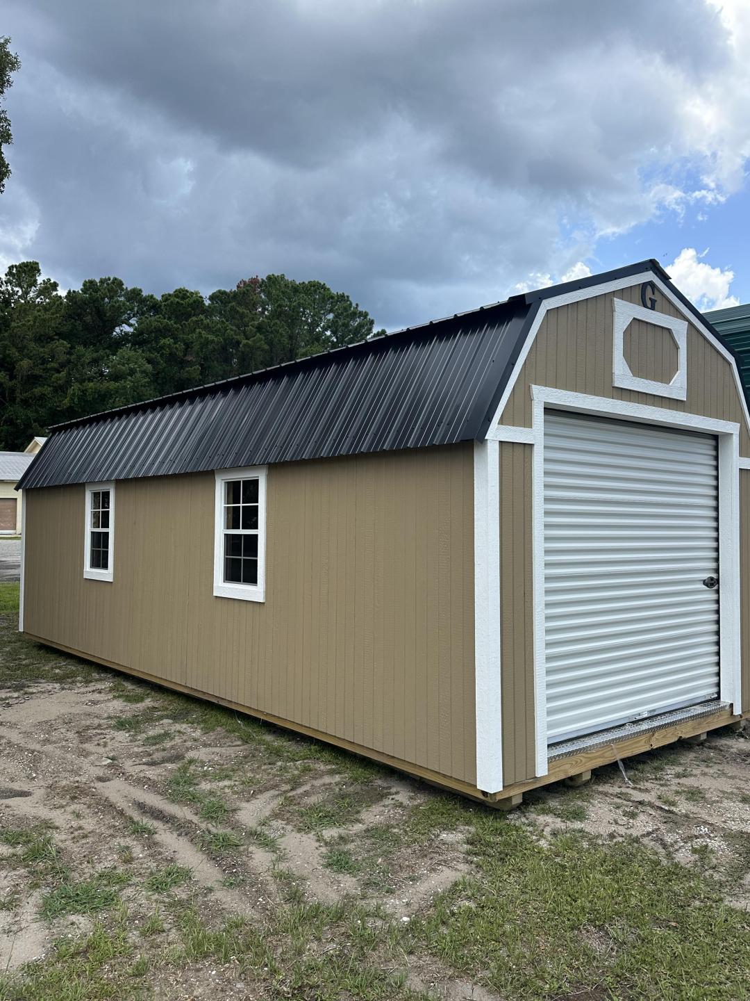 Graceland 12x28 Lofted Barn Garage - Signature Series