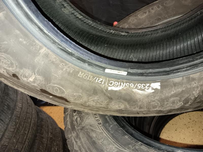 235/75R16 Firestone Winterforce CV Tires Set of 4