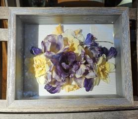 Spring Bulb Bouquet, Shadowbox