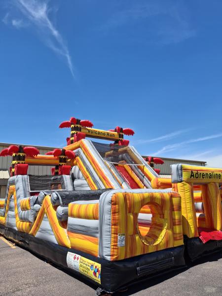 Volcano Run Obstacle Course