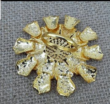 Oversized Gold Plated Ring