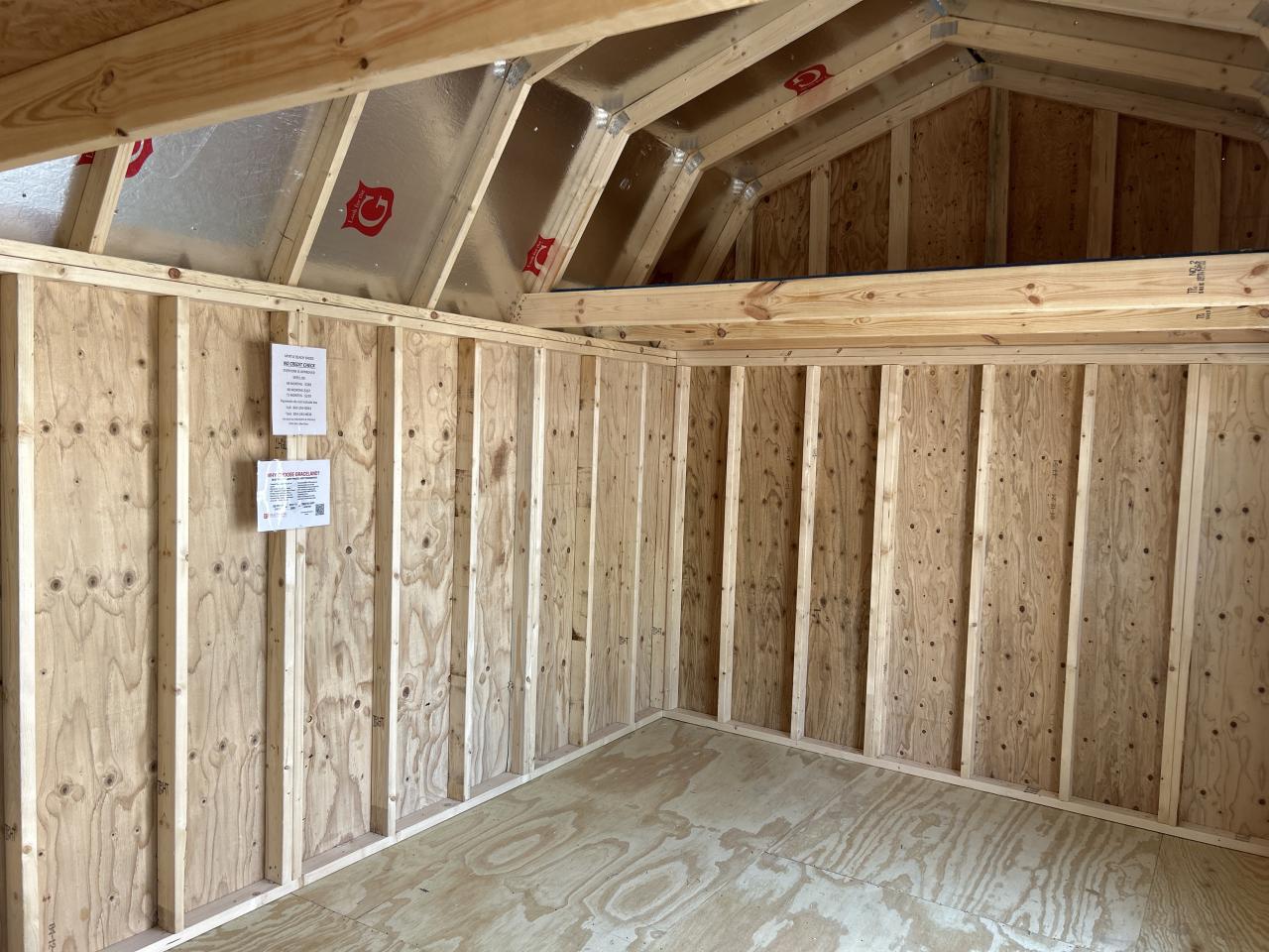 10x16 SIDE LOFTED BARN
