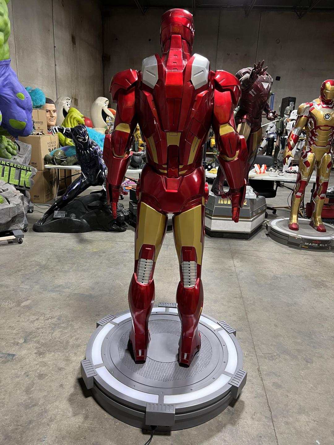 Sideshow Ironman Mark VII with LED Lights