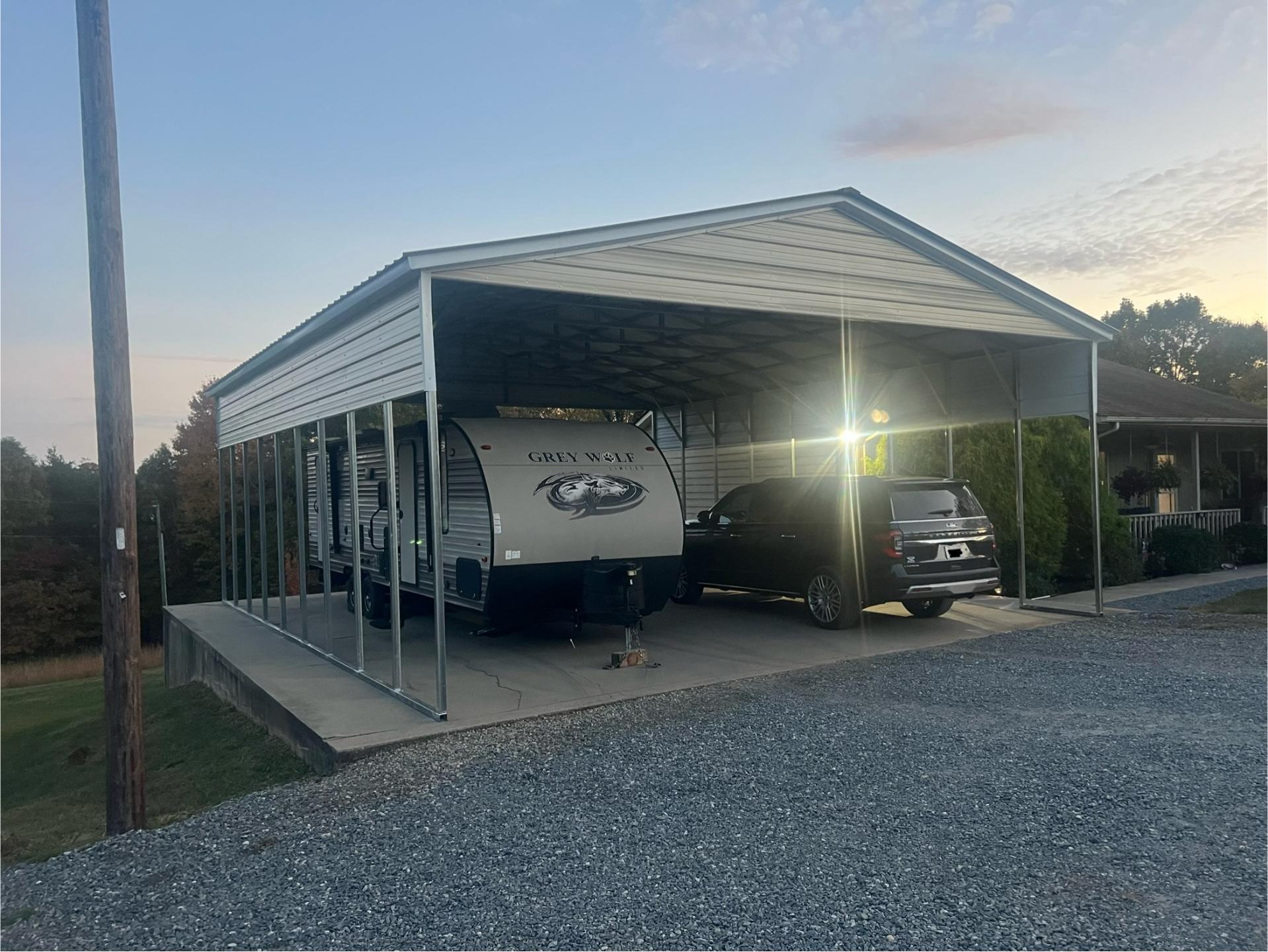 30'x35'x12' Carport