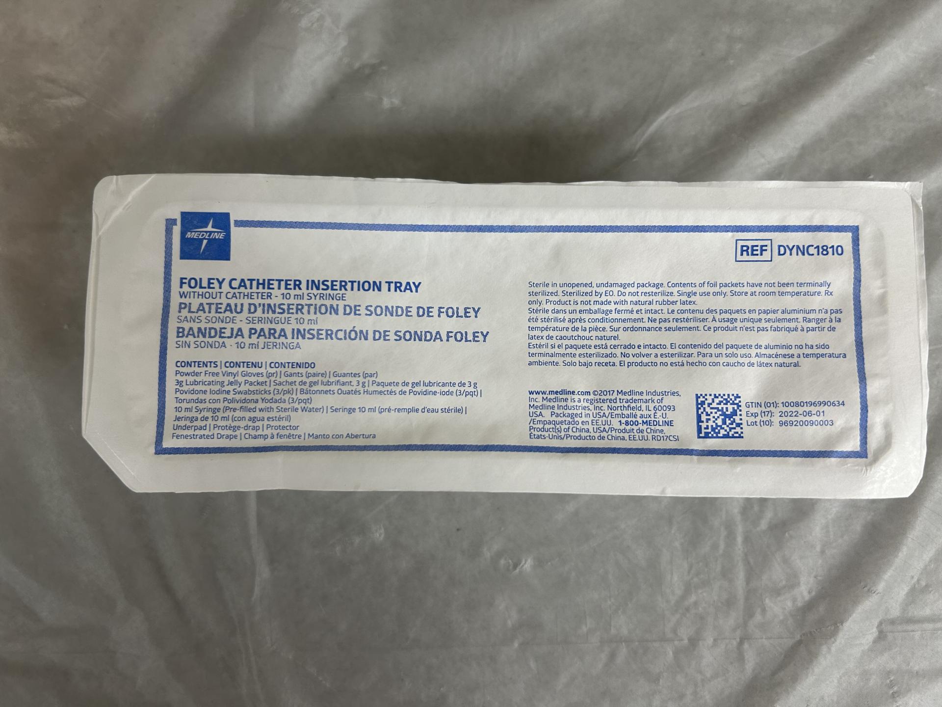 Foley Catheter Insertion Tray