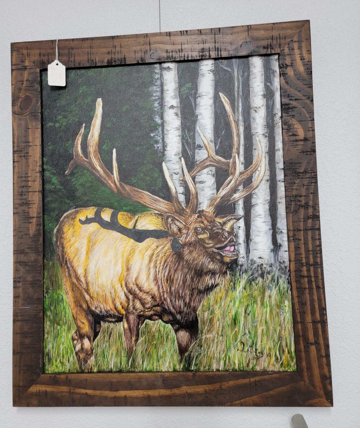 Bugling Bull
