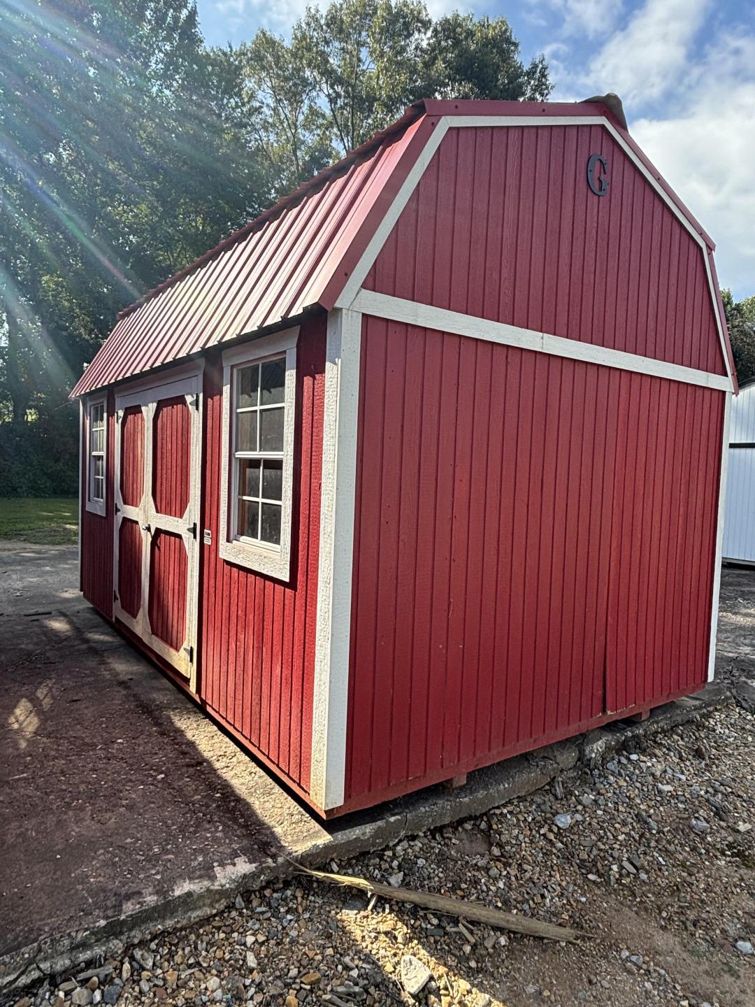 10x16 Side Lofted Barn - REPO!