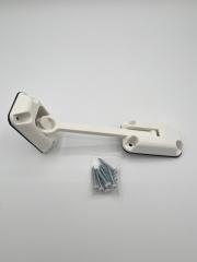 Ring Latch 5" White