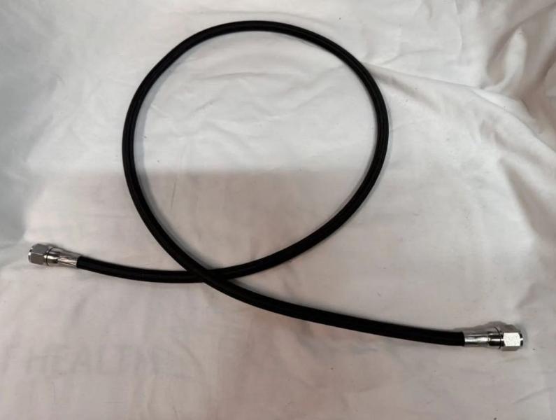 BRAIDED HYDRAULIC HOSE FOR TERMINATOR 12 & 14 – [52 INCHES]